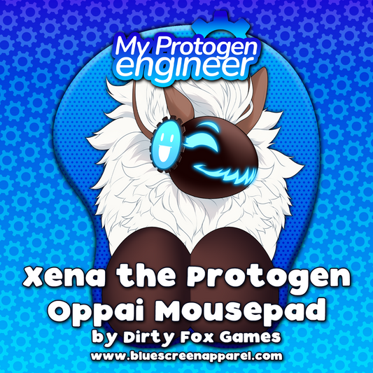 Xena the Protogen "Oppai" Mousepad [Pre-Order]